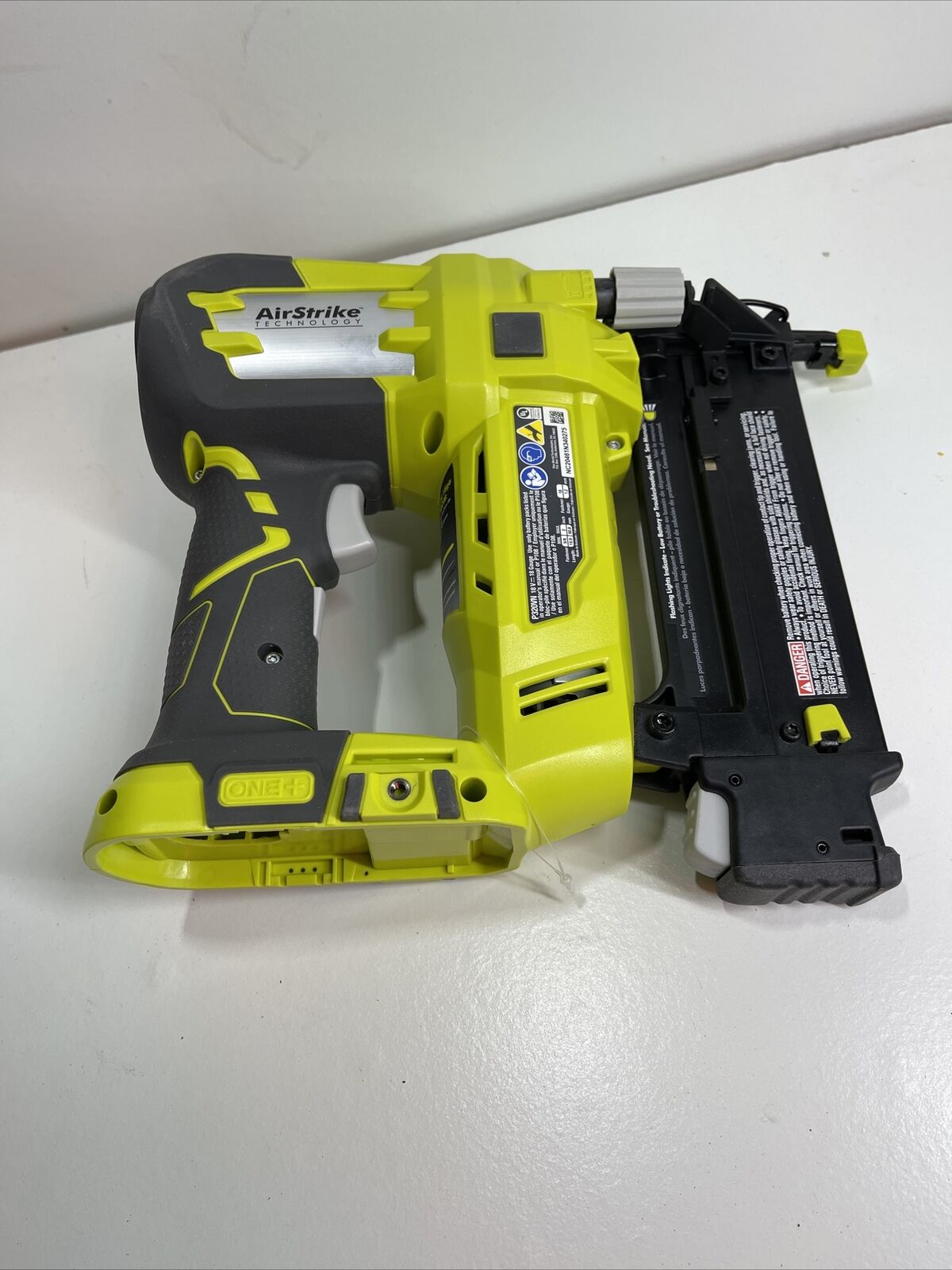 Ryobi One+ 18g Cordless Airstrike Nailer 18v Hyper Green – Jacek Jck